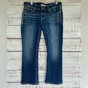 BKE buckle bootcut jeans women dark wash size 30 x 27